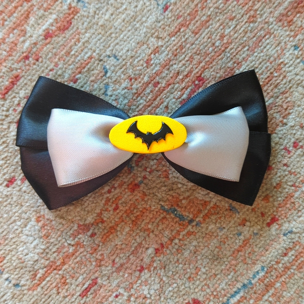 Batman Hair Bow